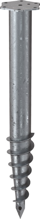 KRINNER Schraubfundament Länge 800 mm Ø 76 mm