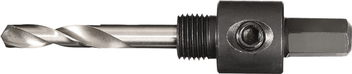 TECWERK Aufnahmeschaft 6-KT 9,5mm m.Zentrierbohrer Lochsägen 14-30mm TECWERK