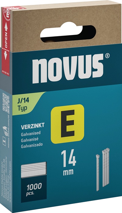 NOVUS Nägel Länge 14 mm Drahtbreite 1,2 mm