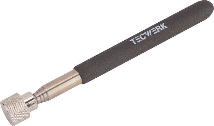 TECWERK Teleskopmagnetheber Gesamt-L.635mm Magnetkopf-D.12mm Trgf.ca.3,5kg TECWERK