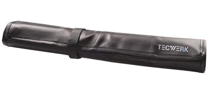 TECWERK Ringmaulschlüsselsatz 22-tlg.SW 6-36mm Form A CV-Stahl in Rolltasche TECWERK