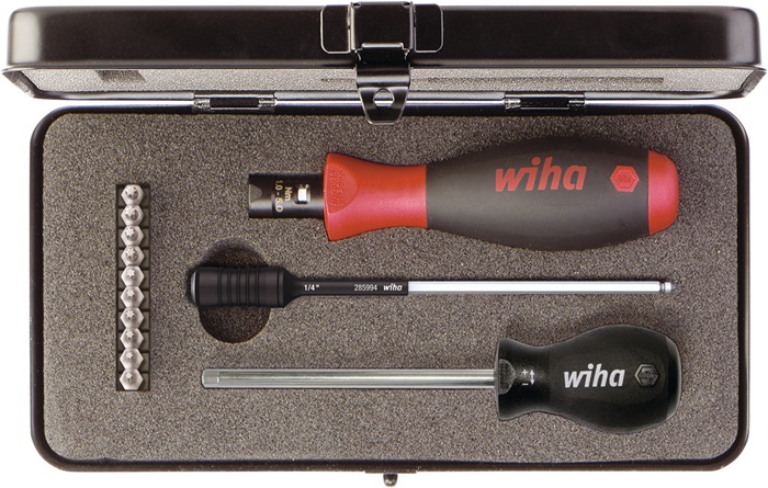 WIHA Drehmomentschraubendreher-Satz 13-teilig 1-5 Nm