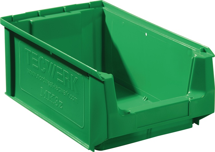 TECWERK Sichtlagerkasten L350/300xB210xH140mm - Vorteilspack