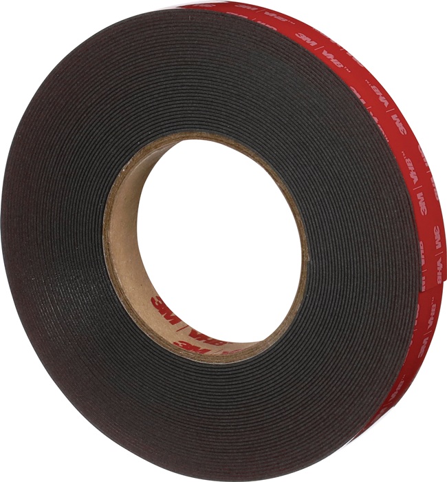 3M Montageband VHB Tape 5952F schwarz L.33m B.19mm Rl.3M