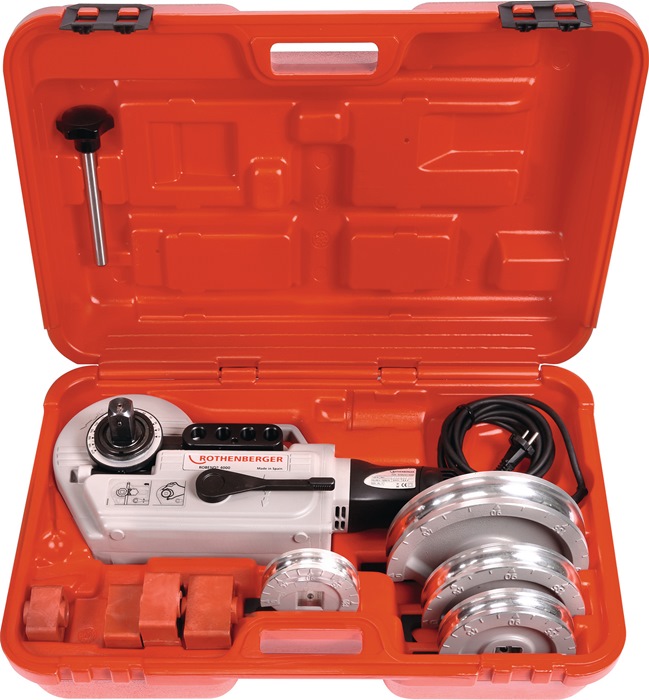 ROTHENBERGER Elektrobiegegerät-Set 15 - 18 - 22 - 28 - 32 - 35 mm