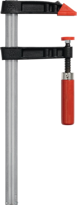 Temperguss-Schraubzwinge Spannweite 100 mm Ausladung 50 mm