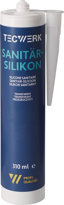 TECWERK Sanitärsilikon transparent - Vorteilspack