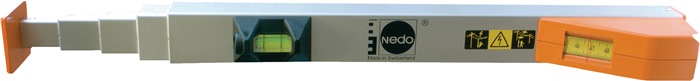 NEDO Teleskopmaßstab Messbereich 0,37 - 1 m