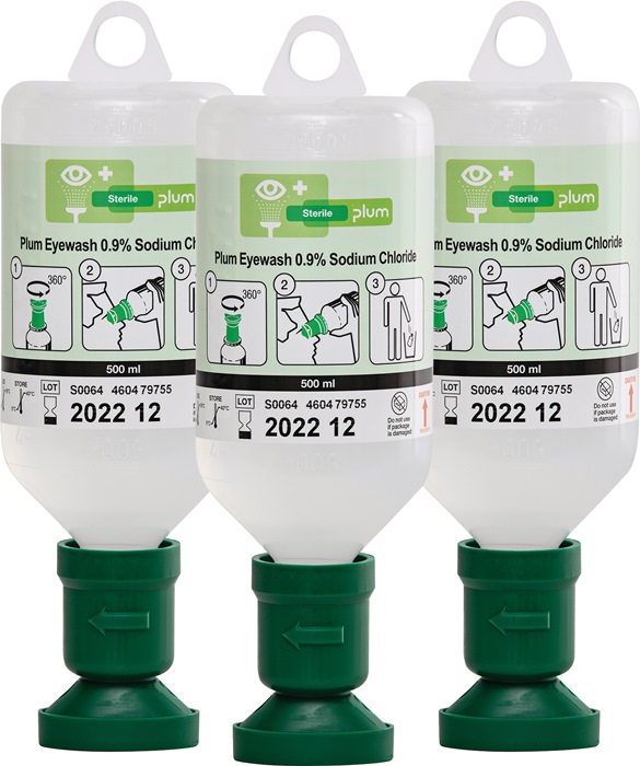 PLUM Augenspülflasche 0,5 l - Vorteilspack