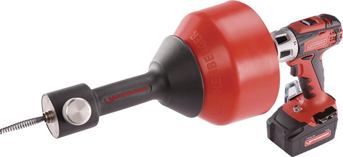 ROTHENBERGER Elektrorohrreinigungsgerät Spirallänge 7,5 m