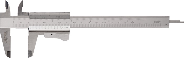 TECWERK Taschenmessschieber 150 mm