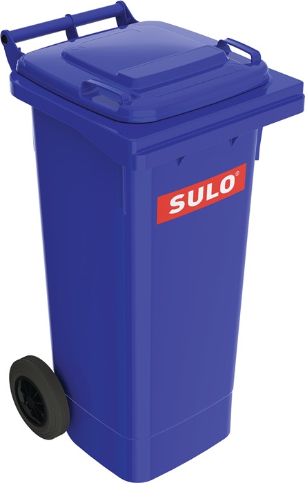 SULO Müllgroßbehälter 80 l HDPE blau - Vorteilspack