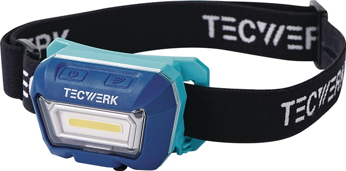 TECWERK LED-Kopfleuchte 3,8 V 1600 mAh