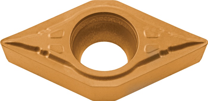 TECWERK Wendeschneidplatte DCMT070202-M PMK10 Bearb.mittel TECWERK - Vorteilspack