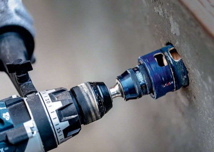 BOSCH Adapter EXPERT Power Change Plus Hex 11 HSS-G-Bohrer f.Lochsägen