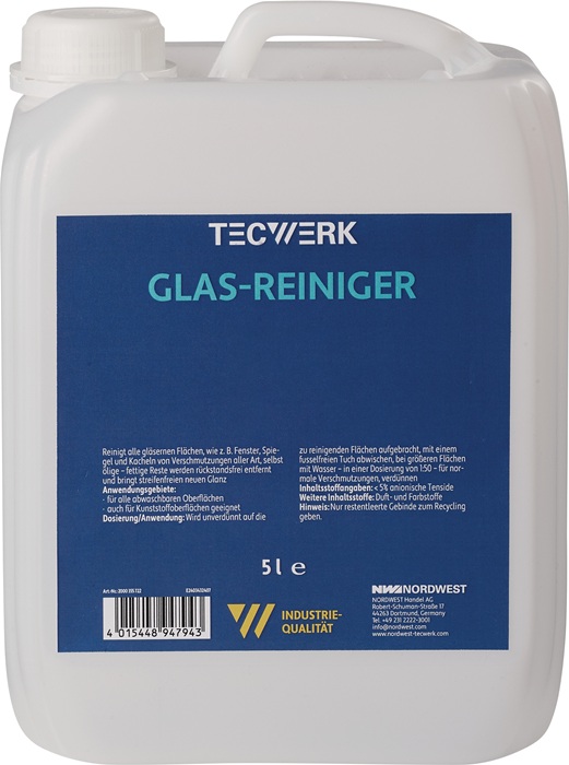 TECWERK Glasreiniger 5 l