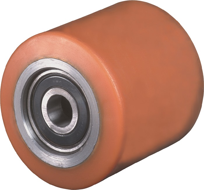 BS ROLLEN Gabelrolle PUR Naben-L. 54 mm Rad-B. 54 mm