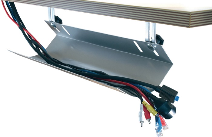 Kabelkanal B1160xT185xH100mm silber