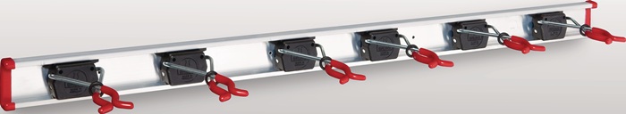 BRUNS Gerätehalter Länge Führungsschiene 1000 mm