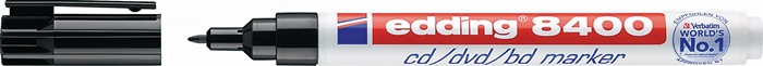 EDDING CD/DVD/BD Marker schwarz - Vorteilspack