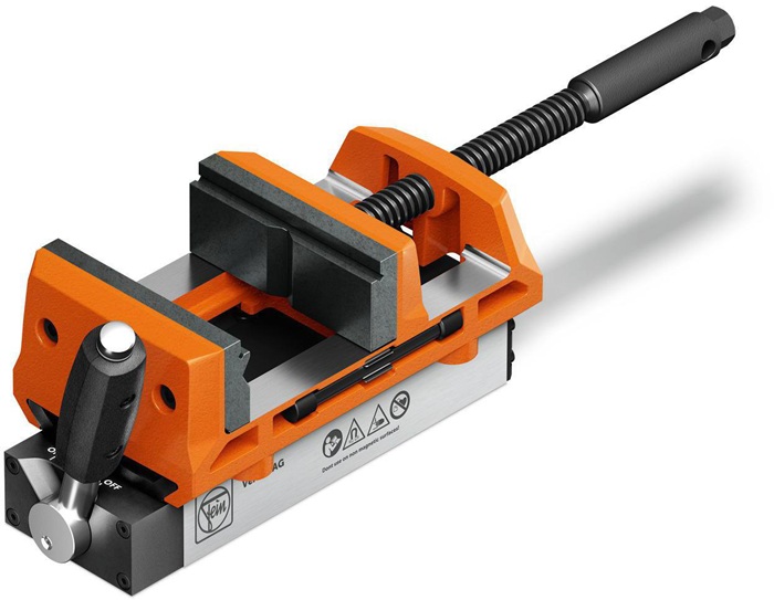 FEIN Schraubstock-Set Spannweite 108 mm