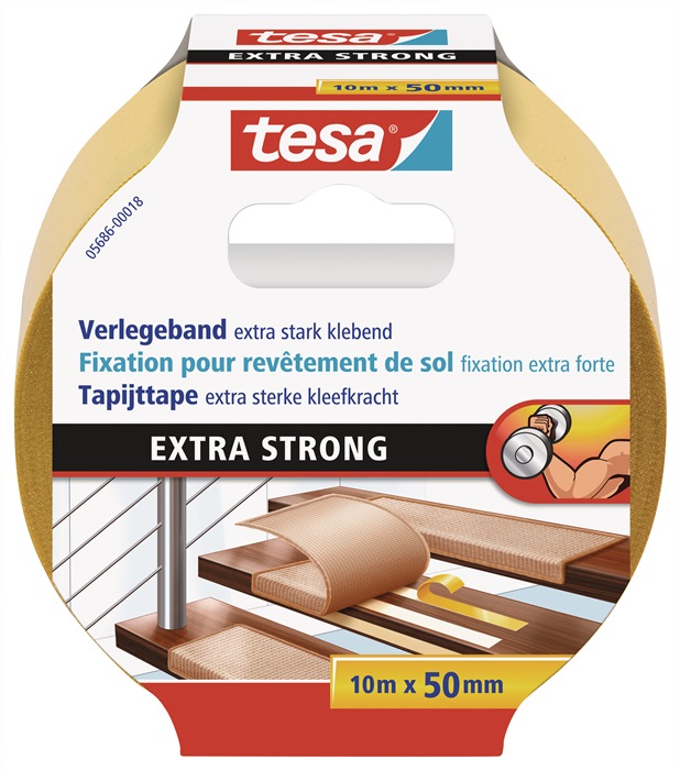 TESA Verlegeband 5686 L.10m B.50mm Rl.TESA - Vorteilspack