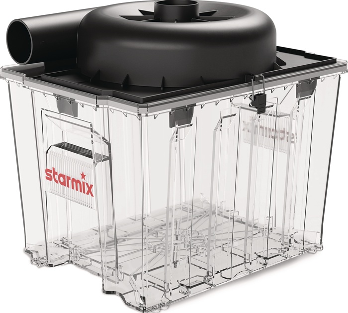 STARMIX Vorabscheider Dustfixx AS25 Holzstaub 99%,Mineralstaub 90% Volumen 25l