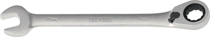 TECWERK Maulringratschenschlüssel SW 24mm L.325mm umschaltb.TECWERK