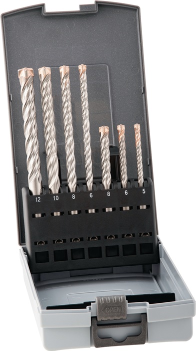 ALPEN Hammerbohrer-Satz 7-teilig X SDS-plus