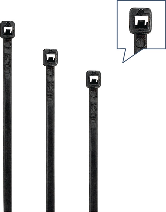 Kabelbinder Länge 100 mm Breite 2,5 mm