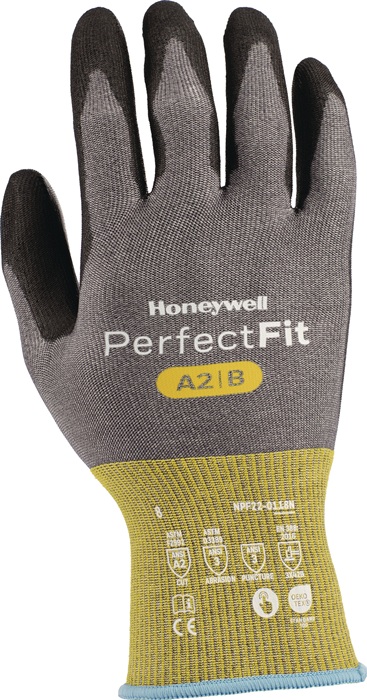 HONEYWELL Schnittschutzhandschuhe Perfect Fit Gr.8 gelb/schwarz EN 388 PSA II HONEYWELL - Vorteilspack