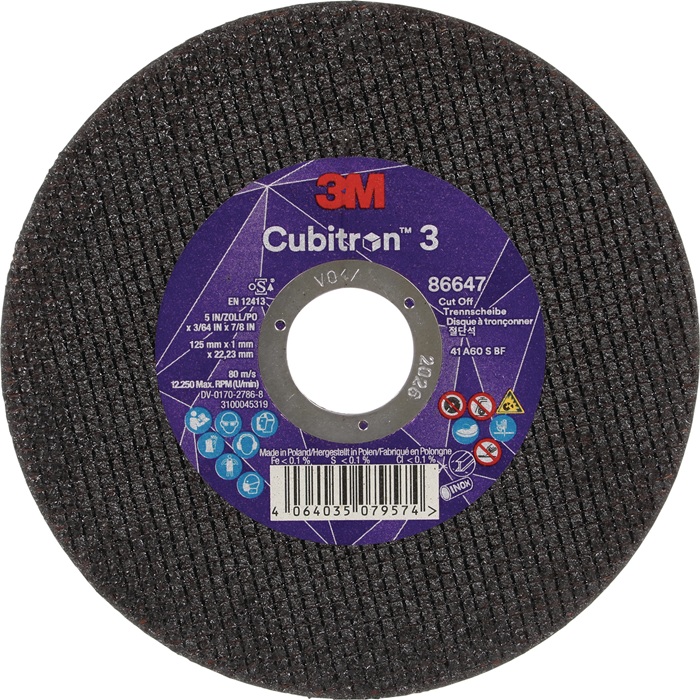 3M Trennscheibe D125x1mm gerade - Vorteilspack