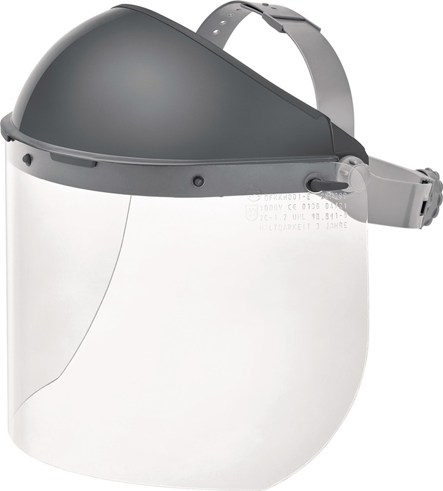 ASCHUA Elektriker Gesichtsschutz PC, klar