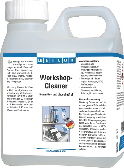 WEICON Universalreiniger Workshop Cleaner 1l Konzentrat Kanister WEICON