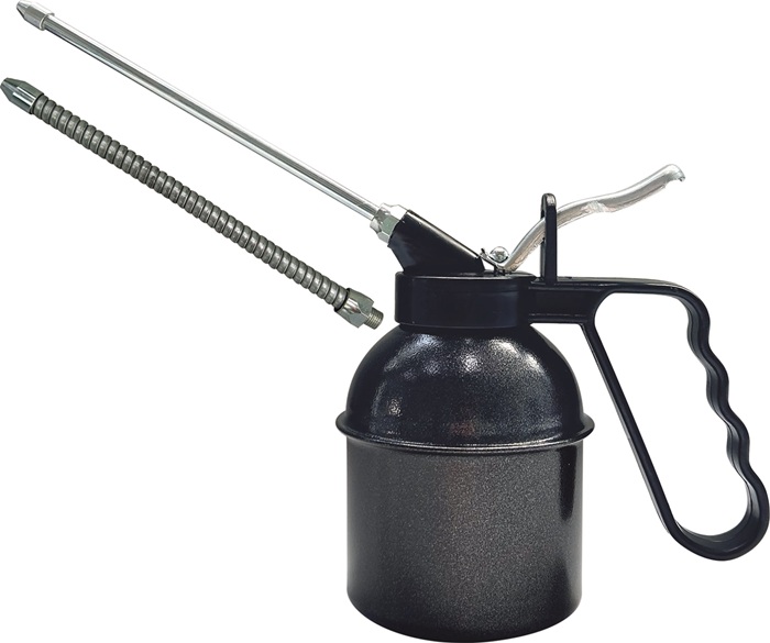 SAMOA HALLBAUER Spritzöler MSM 300 Metall 300ml anthrazit-grau Messingpumpe SAMOA HALLBAUER