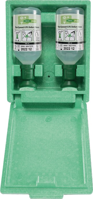 PLUM Augenspülstation 2 x 0,5 l H280xB230xT110ca.mm