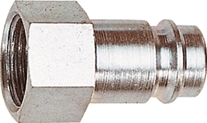 RIEGLER Stecknippel Stahl gehärtet/vern. Stecker DN 10 - Vorteilspack