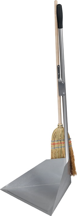 FLORA Standmüllschaufel mit Besen