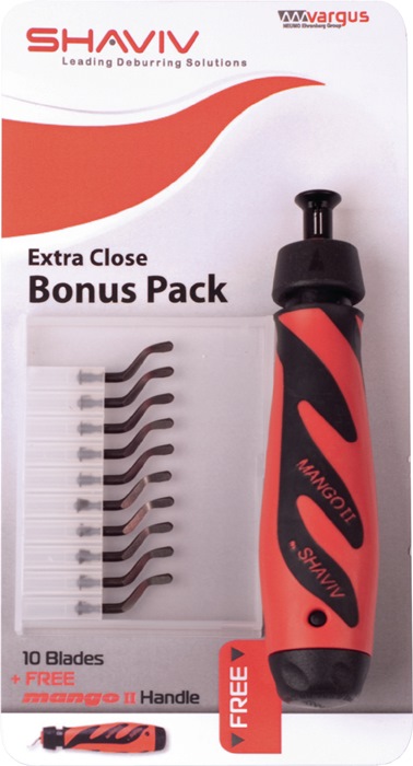 SHAVIV Entgrater-Set Mango II Handgriff