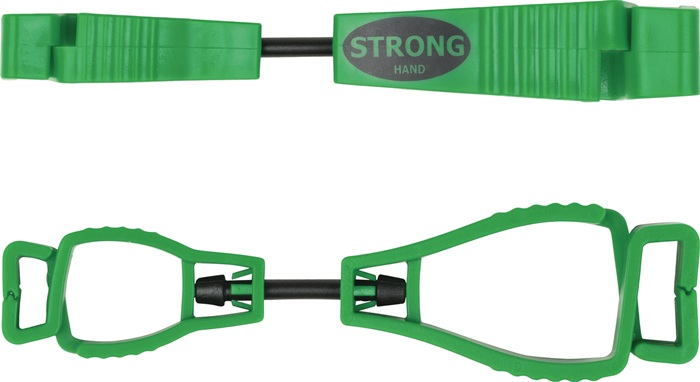 STRONGHAND Handschuh-Clip Ku.grün STRONGHAND - Vorteilspack