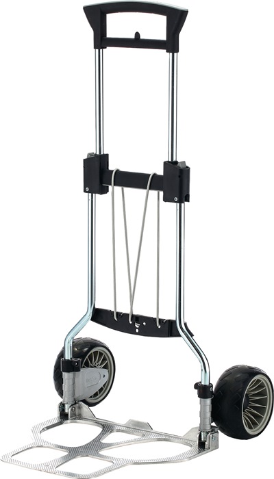 RUXXAC Transportkarre klappbar Stahlrohr, verchromt Aluminium