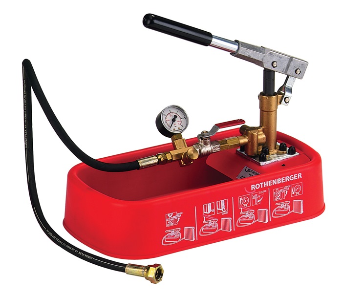 ROTHENBERGER Prüfpumpe 0 - 30 bar R 1/2 ″