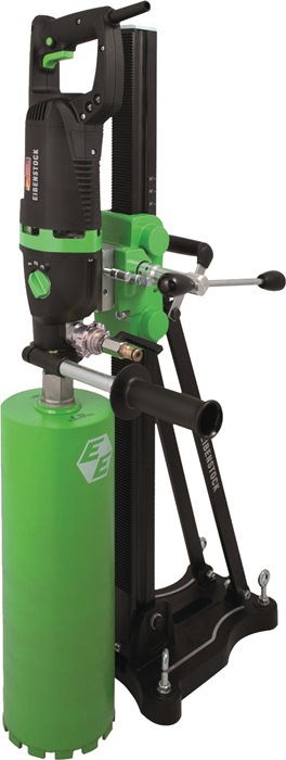 EIBENSTOCK Diamantkernbohreinheit nass: 12-162 / trocken: 12-202 mm