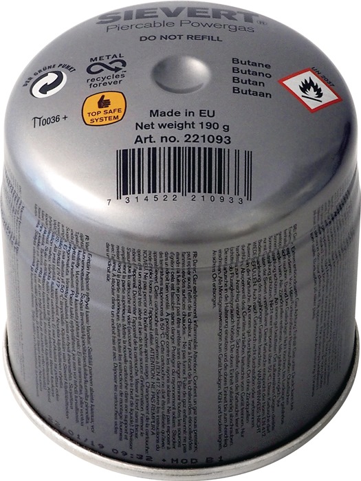 SIEVERT Stechkartusche 190 g 350 ml