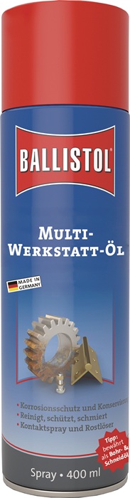 BALLISTOL Multi-Werkstattöl 400 ml - Vorteilspack
