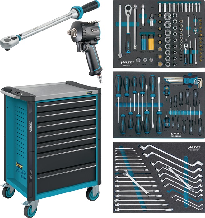 HAZET Werkzeugwagen B785xT518xH1020mm