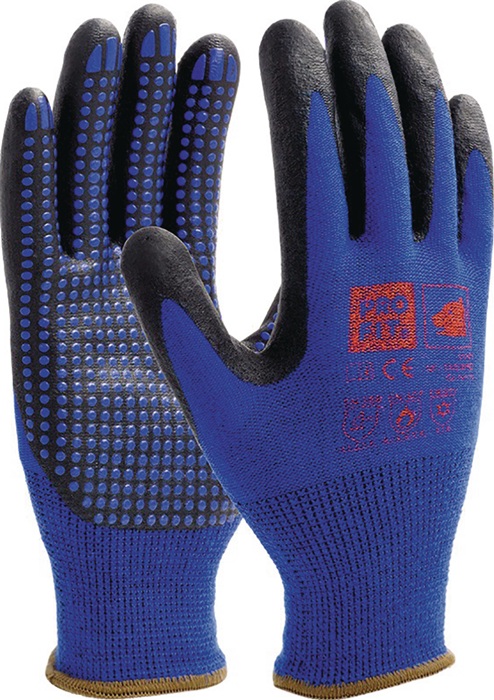 PRO FIT Nitril-Feinstrickhandschuh NI-Thermo Gr.8 blau EN388,EN407,EN511 PSA II PRO FIT - Vorteilspack