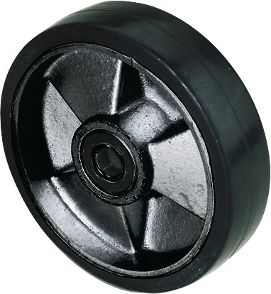 PFAFF Lenkrad Vollgummi Naben-L. 43 mm Rad-B. 50 mm