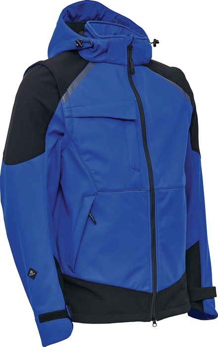 ELKA RAINWEAR Softshelljacke WORKING XTREME Gr.M königsblau/schwarz ELKA RAINWEAR