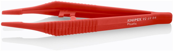 KNIPEX Kunststoffpinzette Länge 130 mm gerade